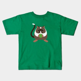 Gerbil Eating Grapes Kids T-Shirt